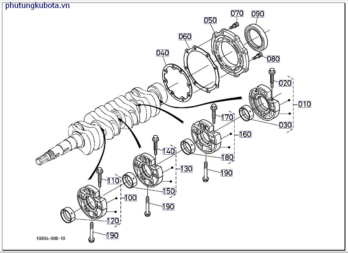 Thân ổ trục chính <=7EXZ999